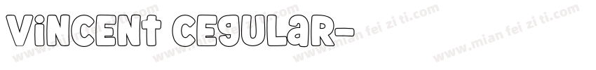 Vincent Regular字体转换